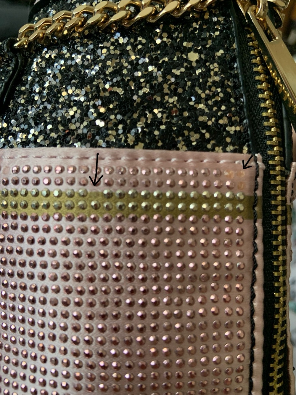 Aldo Baldromma Cheers Champagne Bottle Crossbody Bag - Picture 13 of 15